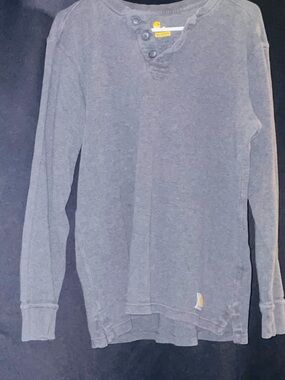Carhartt Men’s Crewneck Henley Sweater - Gray